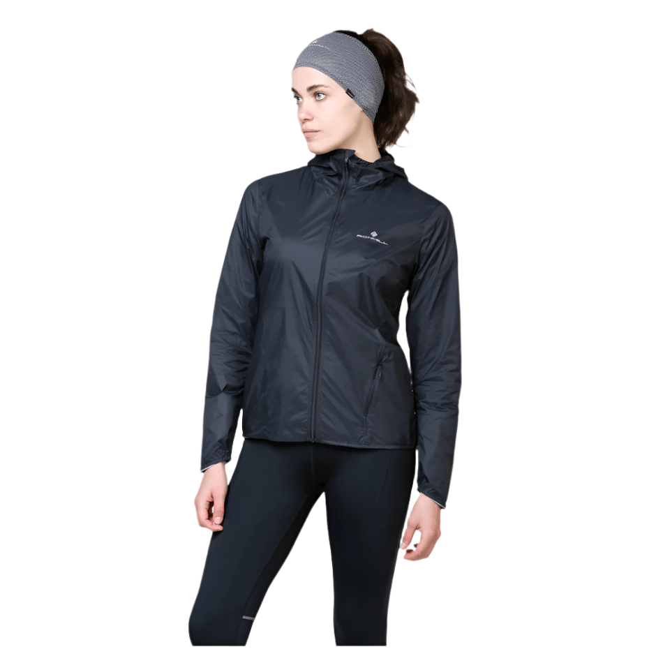 Ronhill Clothing Ronhill Women's Tech All-Terrain Jacket in All Black SS25 - Up and Running