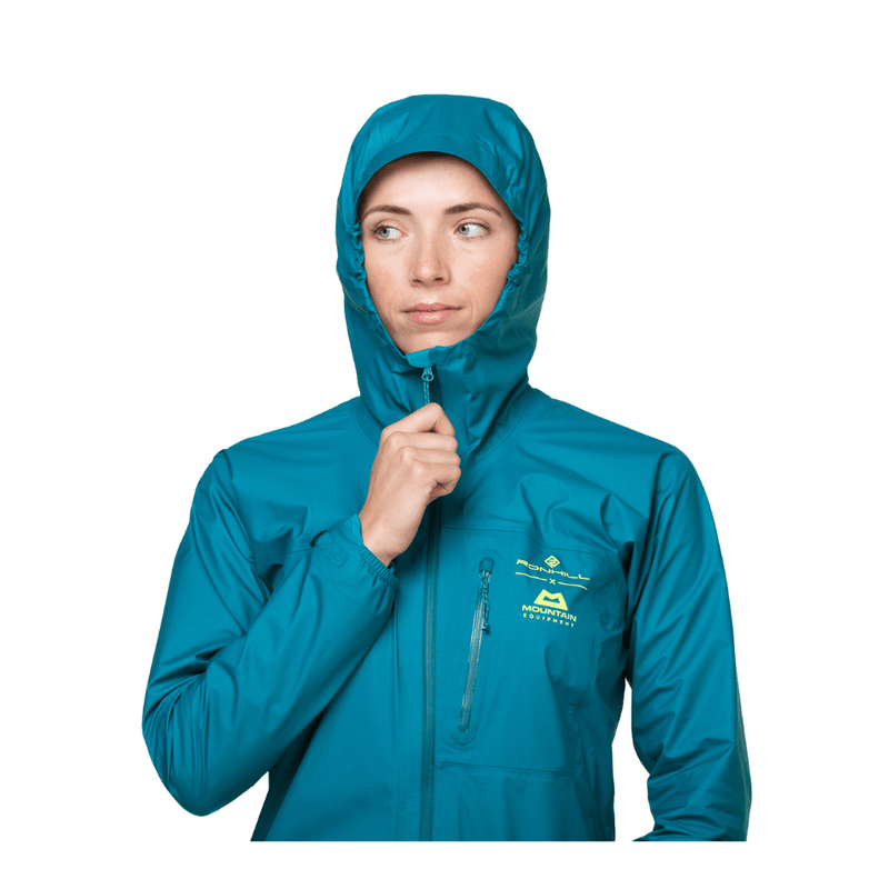 Ronhill Clothing Ronhill Women's Tech Gore-Tex Mercurial Jacket in Marine/Acid AW24 - Up and Running