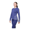 Ronhill Clothing Ronhill Women's Tech Reflect Long Sleeve Tee in Deep Ocean/Reflect AW24 - Up and Running