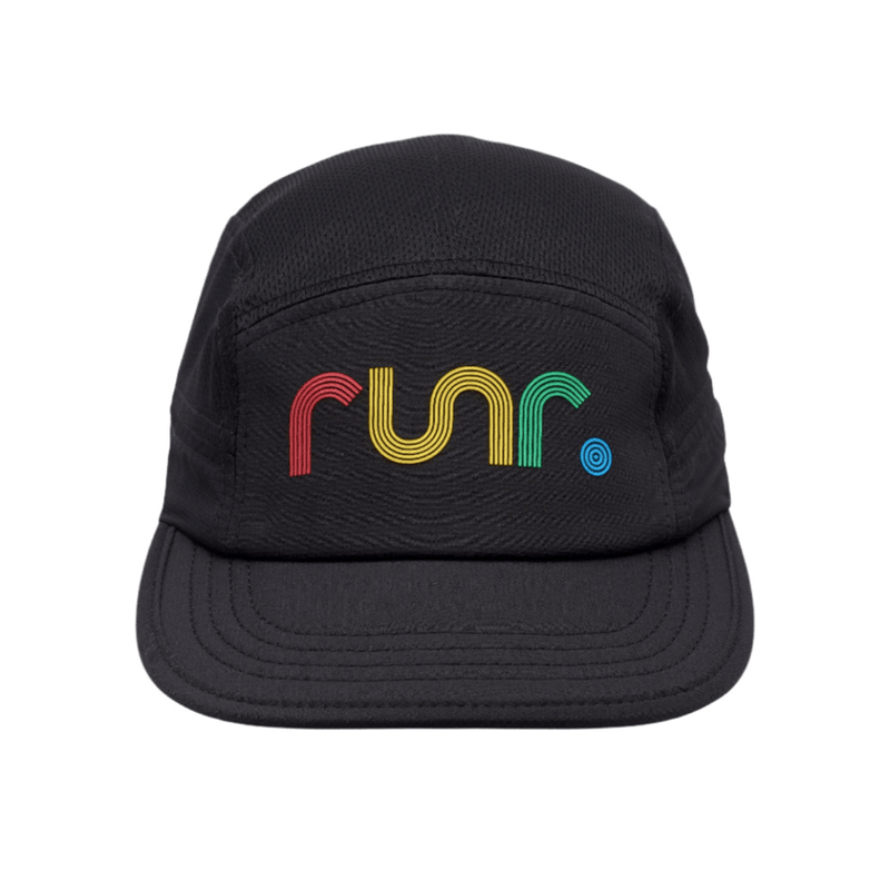 Runr Accessories One Size Runr 80's Technical Running Hat - Up and Running