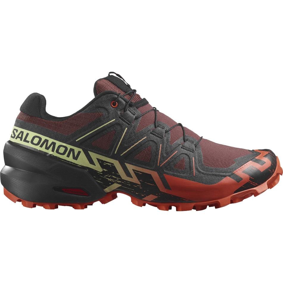 Salomon Shoes Salomon Speedcross 6 Men's Running Shoes Rum Raisin/Cherry Tomato/Cognac AW24 - Up and Running