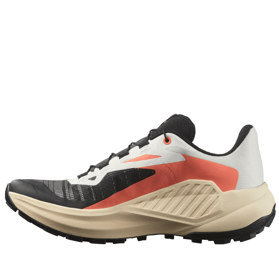 Salomon Shoes Salomon Women's Genesis Trail Running Shoes in Fusion Coral/Tender Peach/Black SS25 - Up and Running