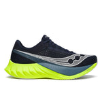 Saucony Shoes Saucony Endorphin Pro 4 Men's Running Shoes Navy/Citron AW24 - Up and Running