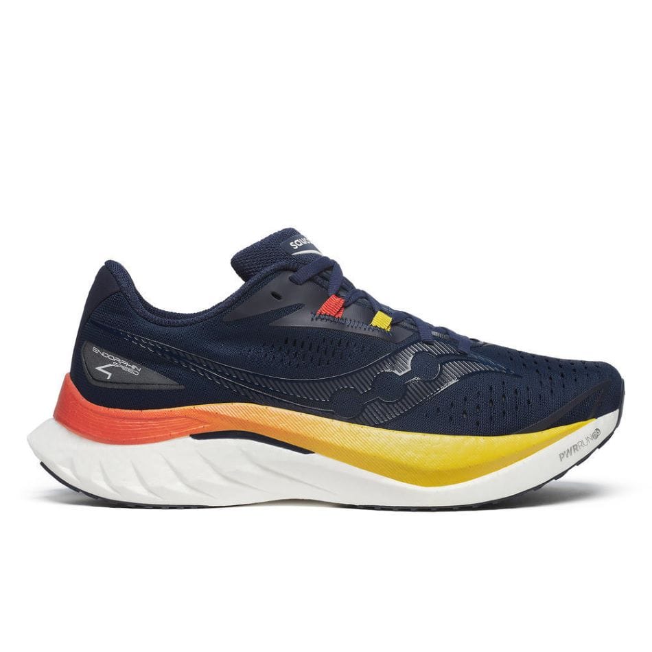 Saucony Footwear Saucony Endorphin Speed 4 Men's Running Shoes AW24 Navy/Spice - Up and Running
