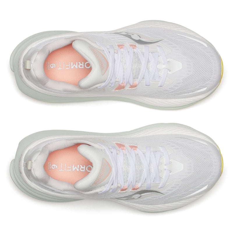 Saucony Shoes Saucony Hurricane 24 Women's Running Shoes White/Foam AW24 - Up and Running