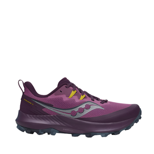 Saucony Shoes Saucony Peregrine 14 Women's Running Shoes Plum/Eggplant SS24 - Up and Running