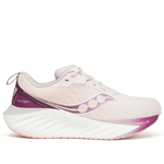 Saucony Shoes Saucony Triumph 22 Women's Running Shoes Moon/Eggplant AW24 - Up and Running