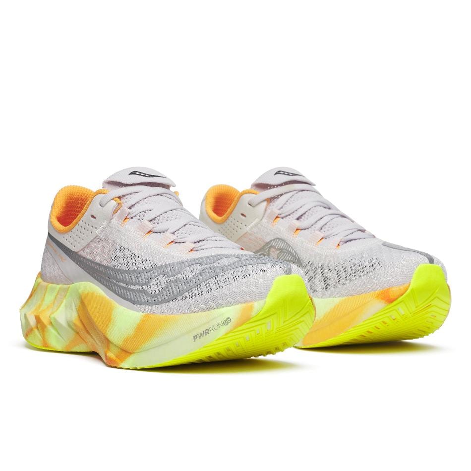 Saucony Shoes Saucony Women's Endorphin Pro 4 Running Shoes in Fog/Peel SS25 - Up and Running