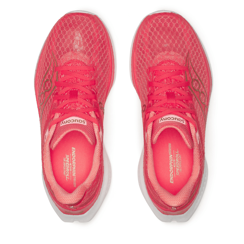 Saucony Shoes Saucony Women's Endorphin Speed 5 Running Shoes in Coral/Salmon AW25 - Up and Running