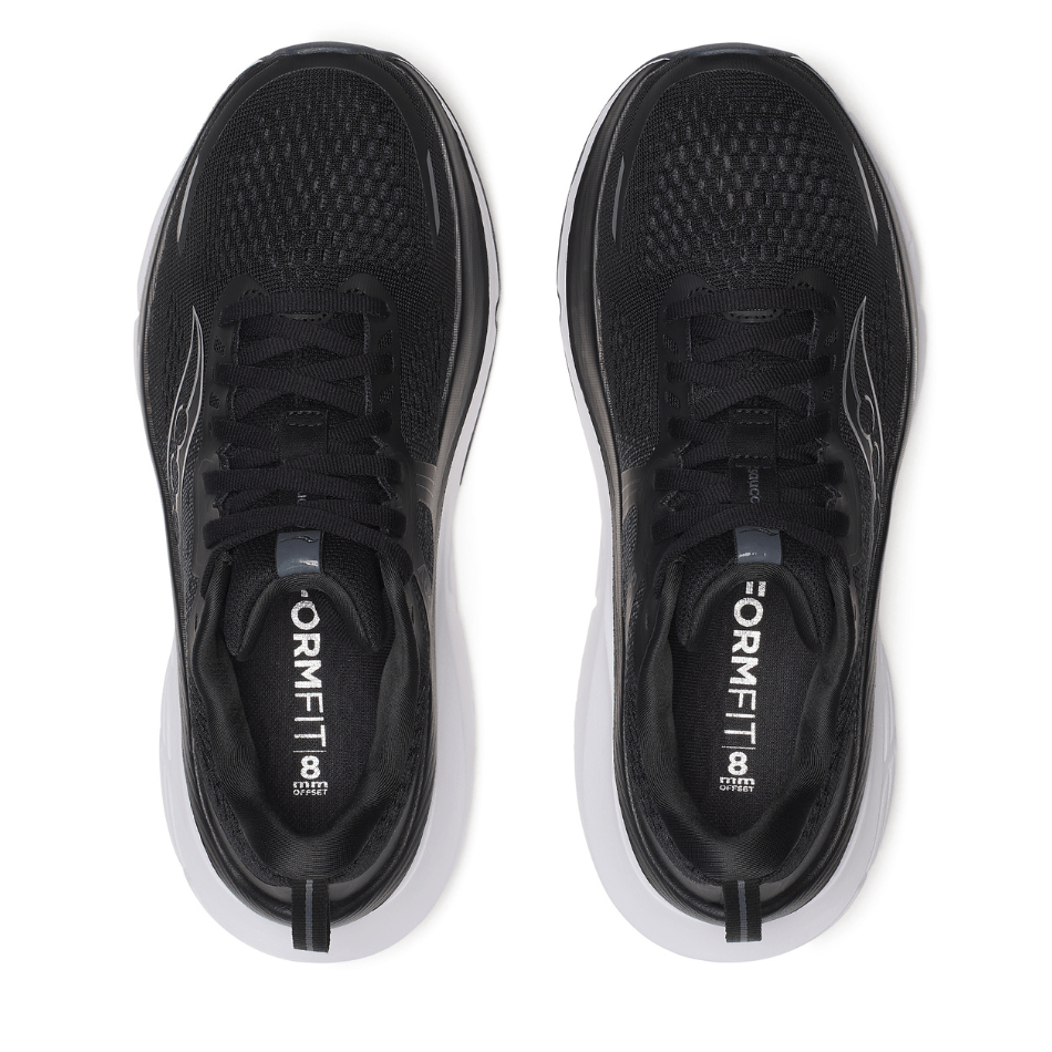 Saucony Shoes Saucony Women's Guide 18 Running Shoes in Black/White AW25 - Up and Running
