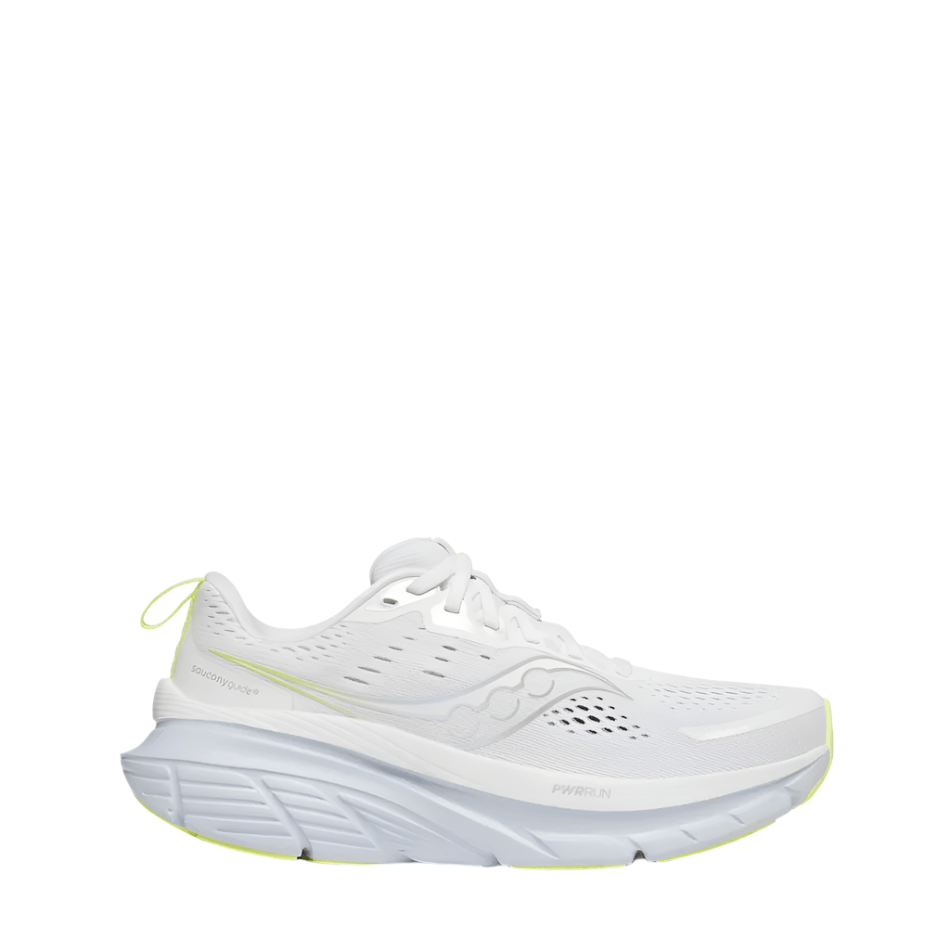 Saucony Shoes Saucony Women's Guide 18 Running Shoes in White/Ice Melt SS25 - Up and Running
