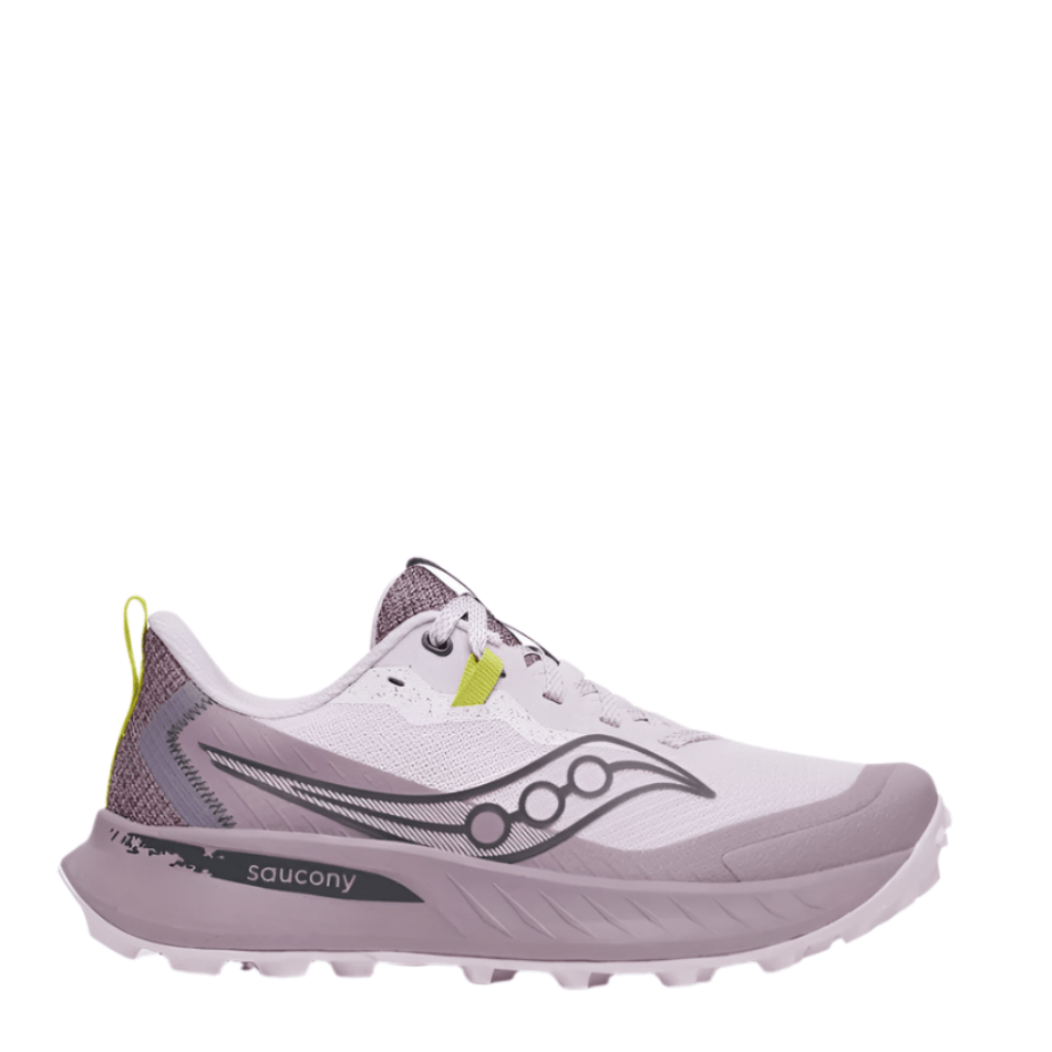 Saucony Shoes Saucony Women's Peregrine 15 Trail Running Shoes in Bloom/Quail SS25 - Up and Running