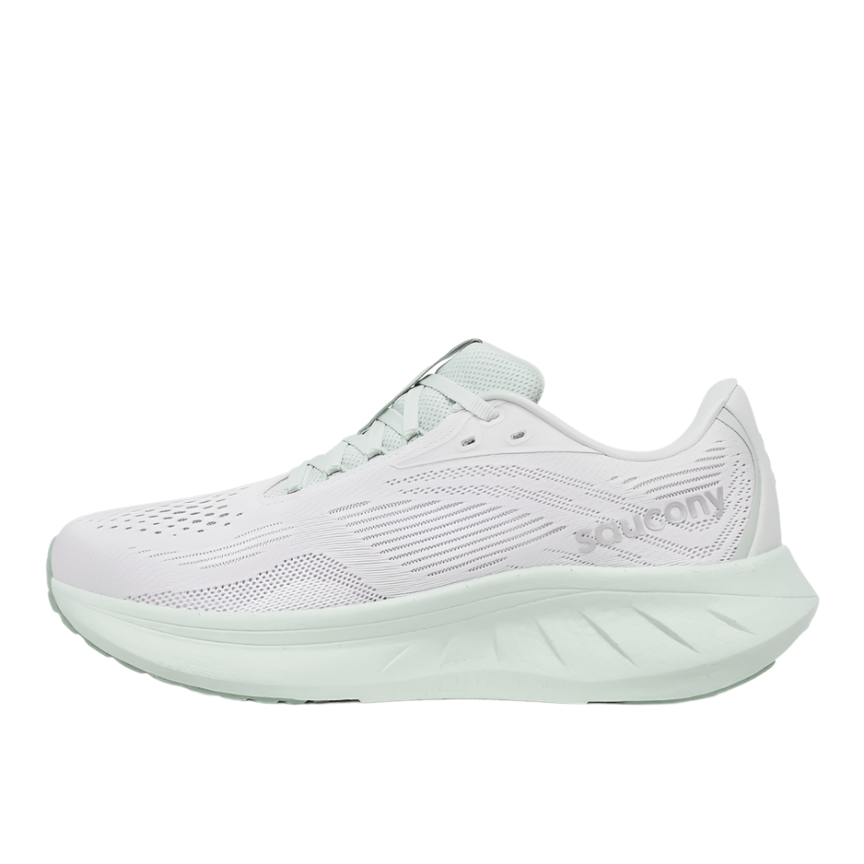 Saucony Shoes Saucony Women's Ride 18 Running Shoes in Fog/Mist AW25 - Up and Running