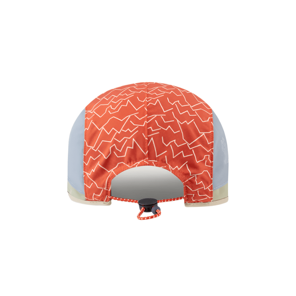 Sealskinz Accessories Sealskinz Poringland Waterproof Foldable Peak Printed Hiking Cap in Orange - Up and Running