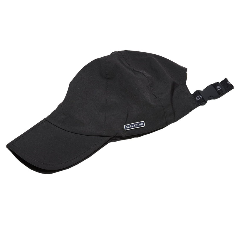 Sealskinz Accessories one size Sealskinz Waterproof Salle Foldable Peak Cap in Black AW24 - Up and Running