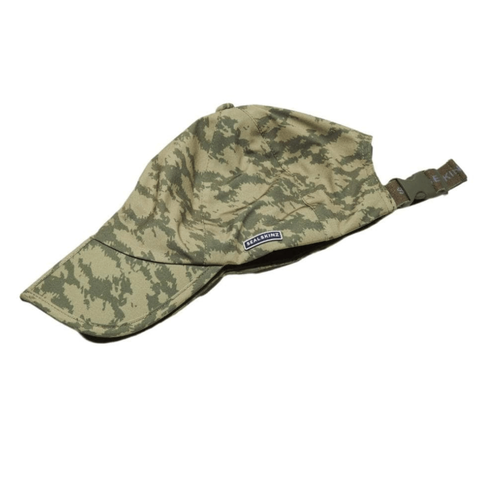 Sealskinz Accessories one size Sealskinz Waterproof Salle Foldable Peak Cap in Olive AW24 - Up and Running