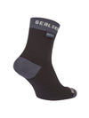 Sealskinz Socks Sealskinz Wretham Waterproof Warm Weather Ankle Length Sock in Black AW24 - Up and Running