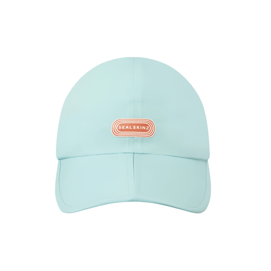 Sealskinz Accessories Sealskinz Wymondham Waterproof Quick Dry Foldable Running Cap in Blue SS25 - Up and Running