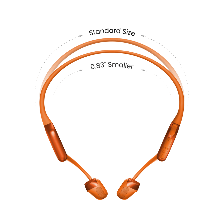 Shokz Electronics Shokz Openrun Pro 2 Mini in Orange - Up and Running