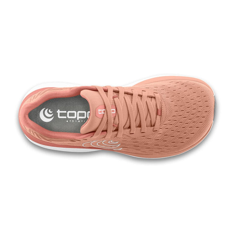 Topos Shoes Topo Atmos Women's Running Shoes Dusty Rose/White AW24 - Up and Running