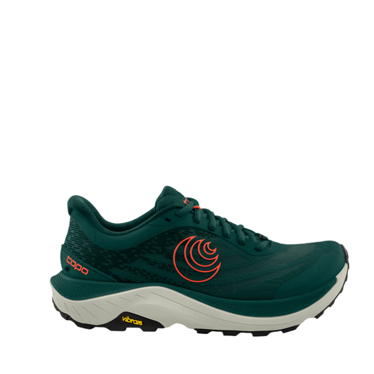 Topo Shoes Topo Men's Ultraventure 4 Running Shoes in Dark Teal/Orange SS25 - Up and Running