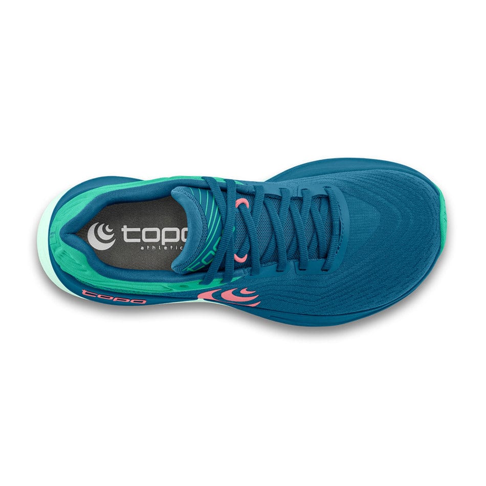 Topos Shoes Topo Ultrafly 5 Women's Running Shoes Blue/Aqua AW24 - Up and Running