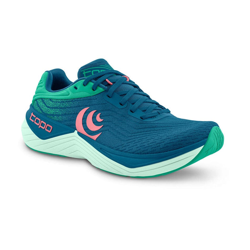 Topos Shoes Topo Ultrafly 5 Women's Running Shoes Blue/Aqua AW24 - Up and Running