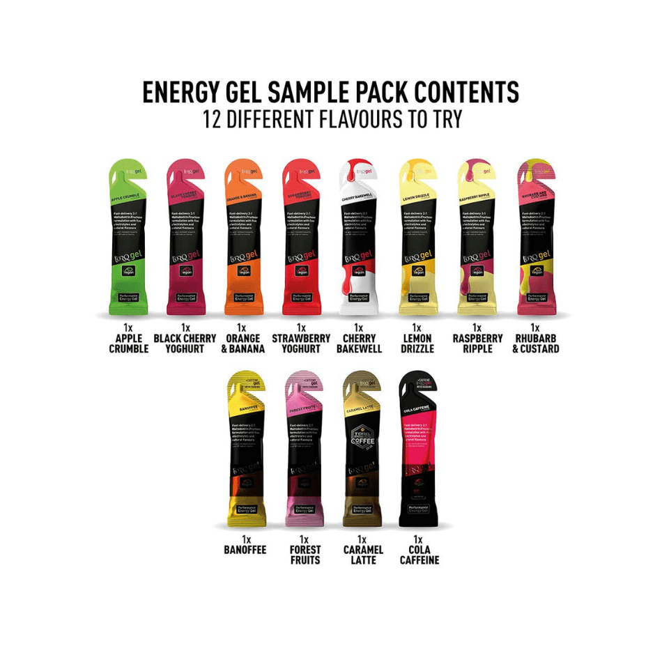 Torq Accessories Torq 12 Energy Gel Sample Pack - Up and Running