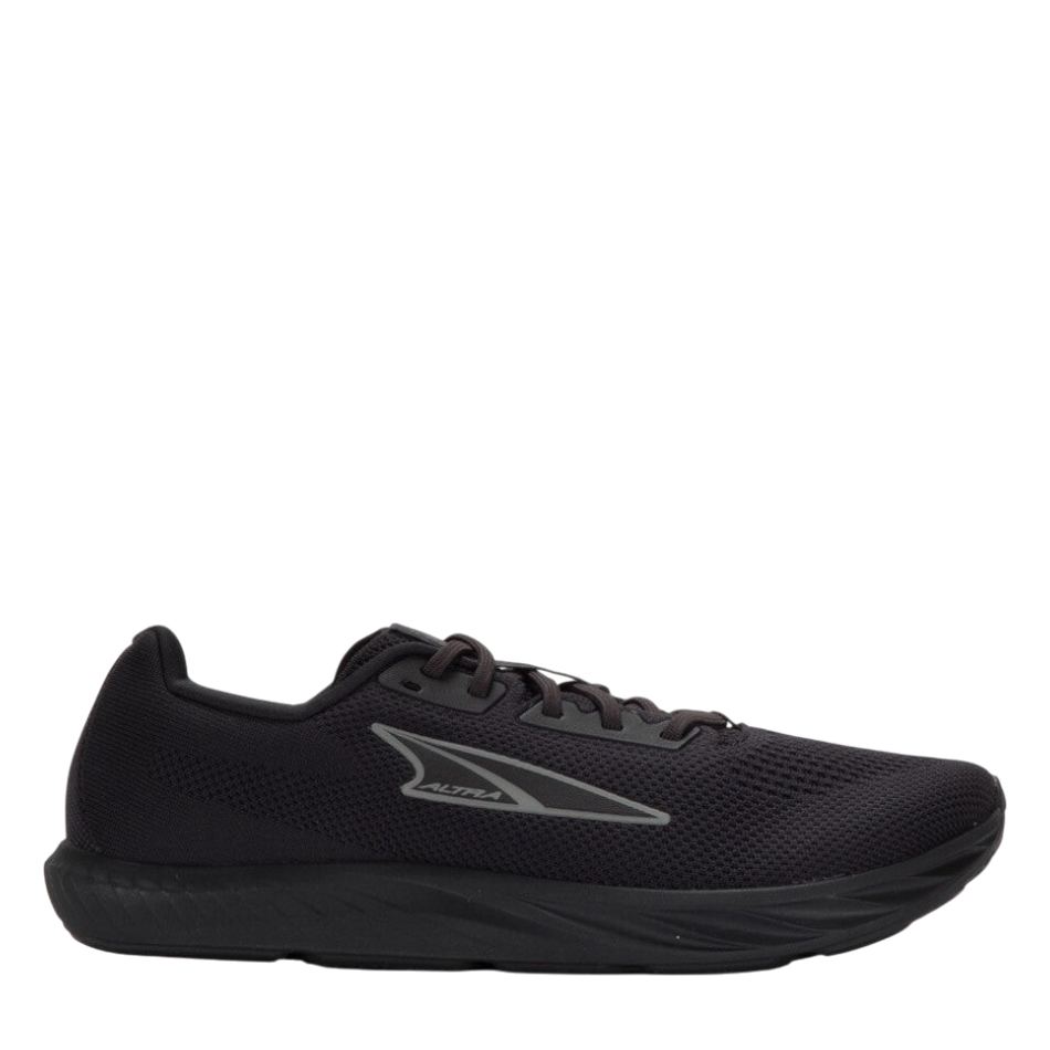 Up & Running Altra Women's Escalante 4 running shoes in black with engineered knit upper and zero drop design