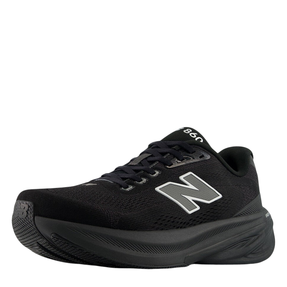 Up & Running New Balance 860 V15 black running shoes with Fresh Foam X midsole and breathable engineered mesh upper