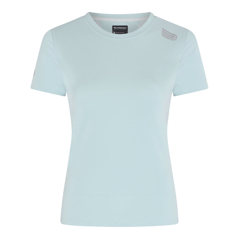 Pressio Clothing Women's Pressio Elite Short Sleeve Top - Cornflower SS24 - Up and Running