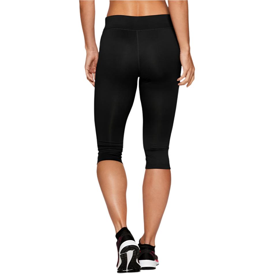 ASICS Clothing Asics Women's Silver Knee Tight Black AW20 - Up and Running
