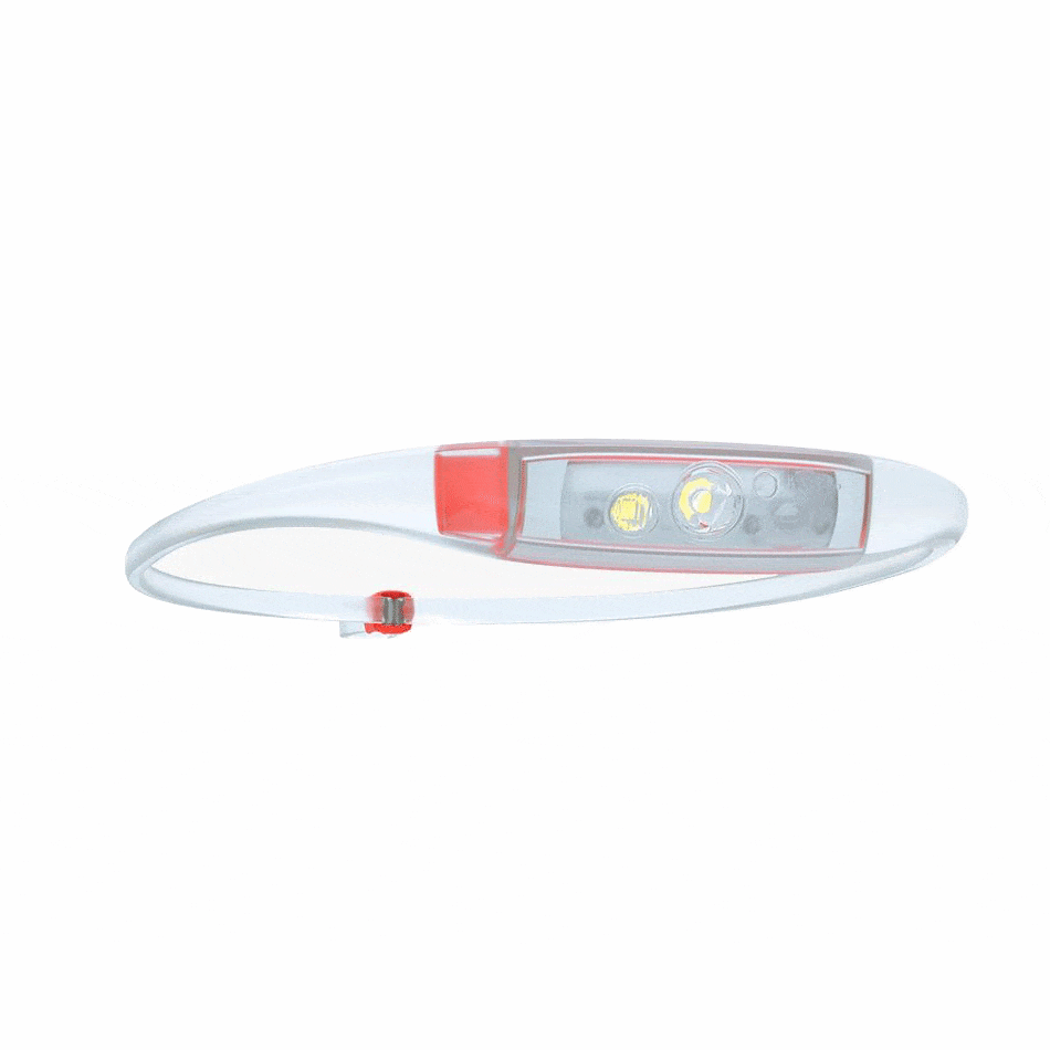 Knog Electronics Knog Quokka Headlamp Coral - Up and Running