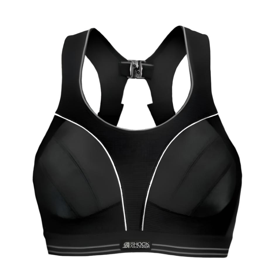 Shock Absorber Clothing 32B Shock Absorber Run Bra SS20 Black - Up and Running